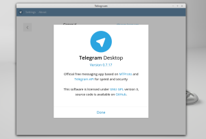 Linux mint как обновить telegram